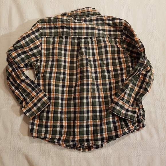 Gymboree boys size 3T button up plaid shirt - Picture 5 of 5